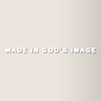 Made in God's Image | Mirror Decal
