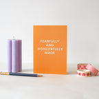 Fearfully and Wonderfully Made Card