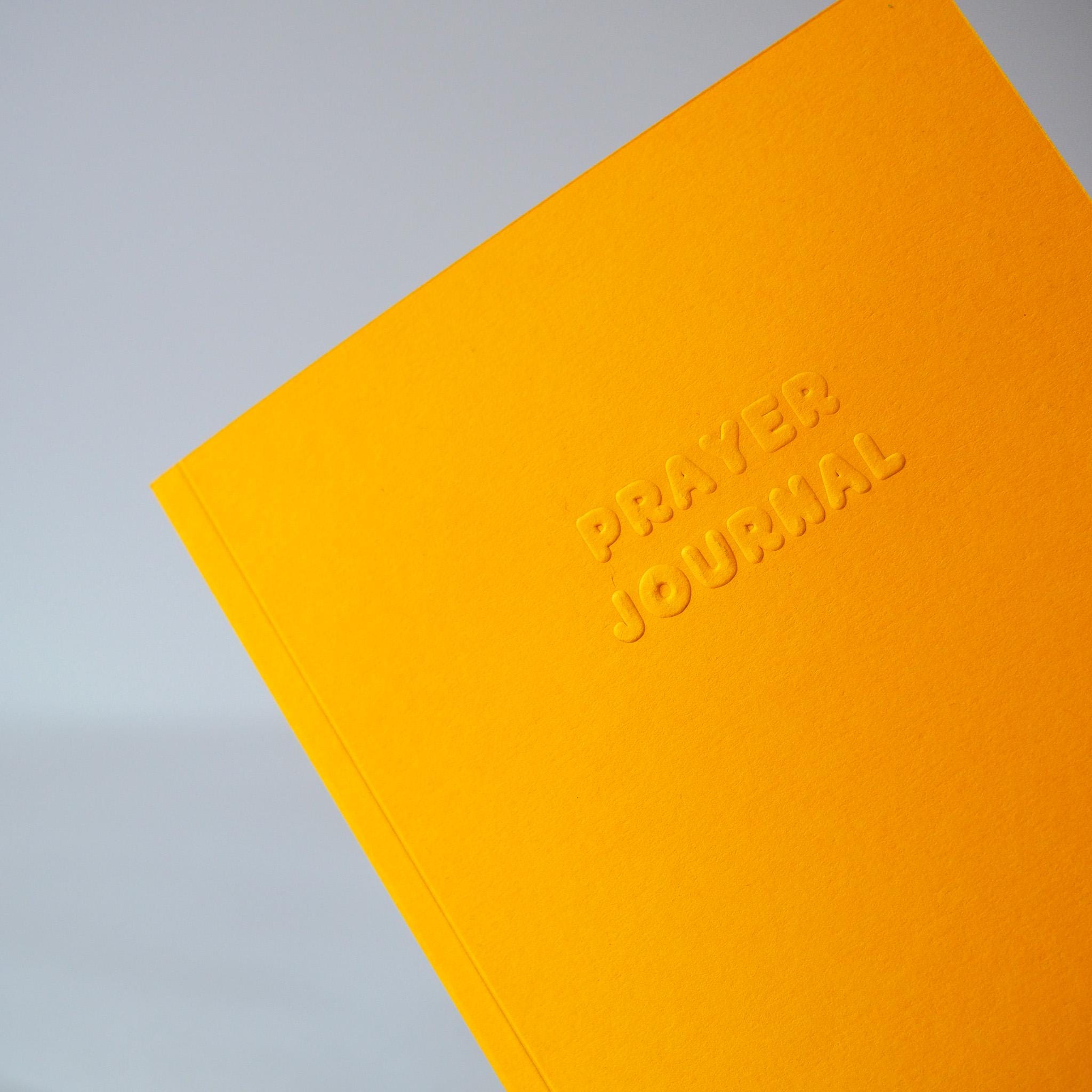 Guided Prayer Journal | Yellow