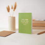 The Lord Bless You and Keep You Card