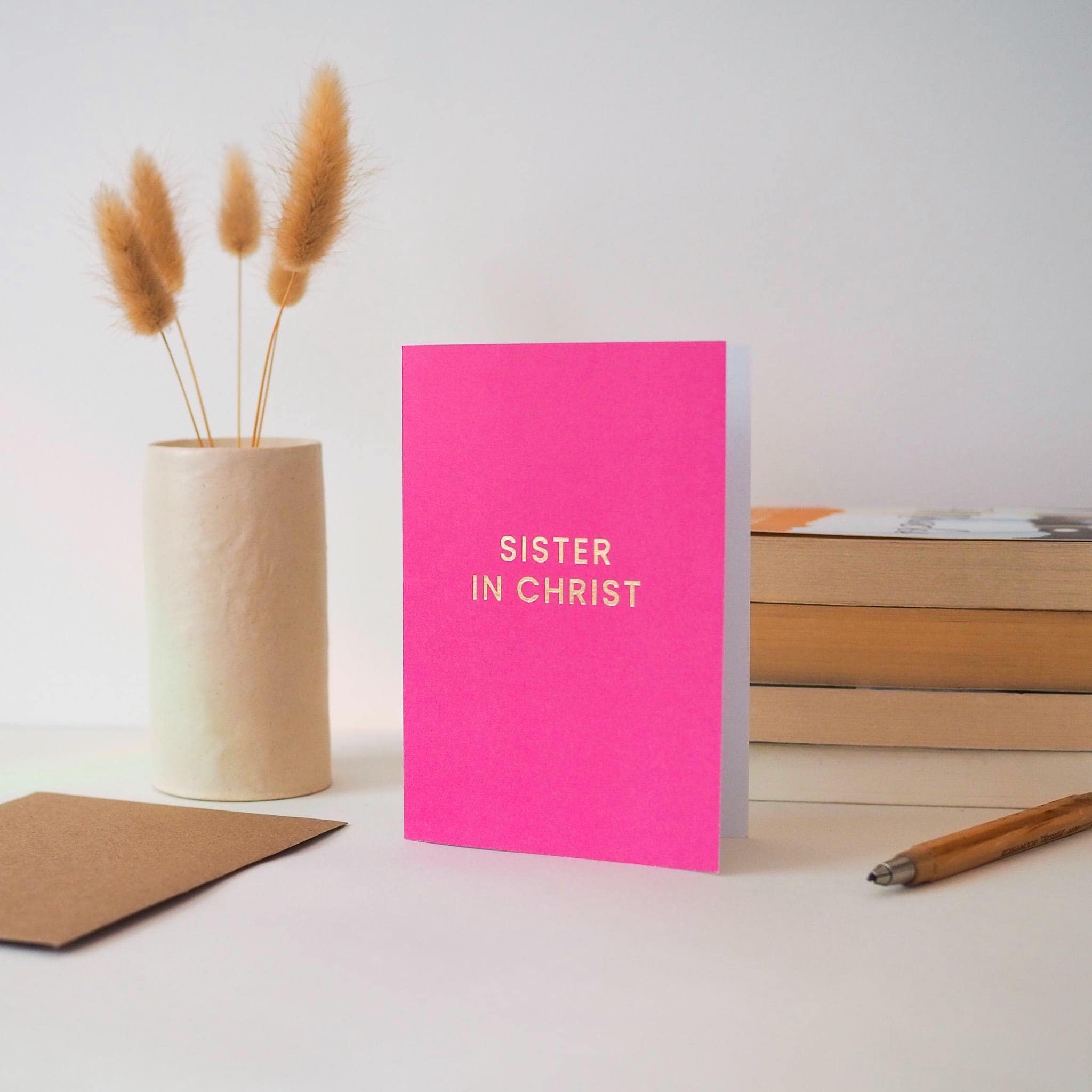 Sister in Christ Card