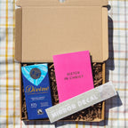 Christian Gift Box | Mirror Decal, Card, Fairtrade Chocolate