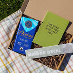Christian Gift Box | Mirror Decal, Card, Fairtrade Chocolate