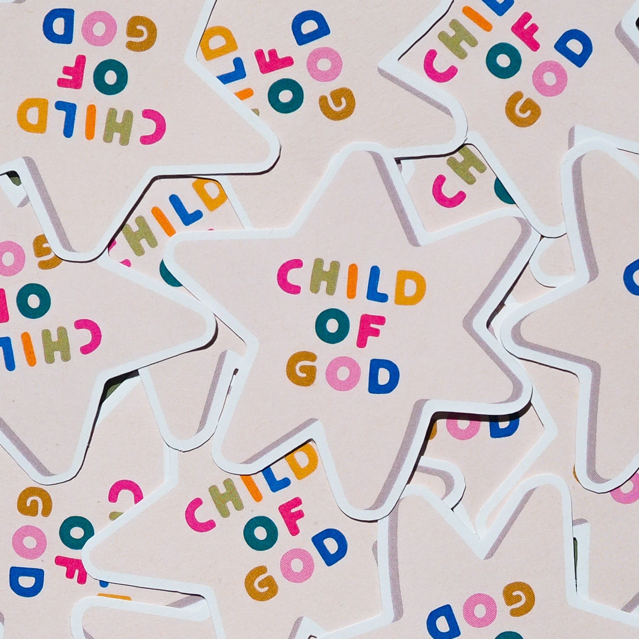 Child of God Star Sticker