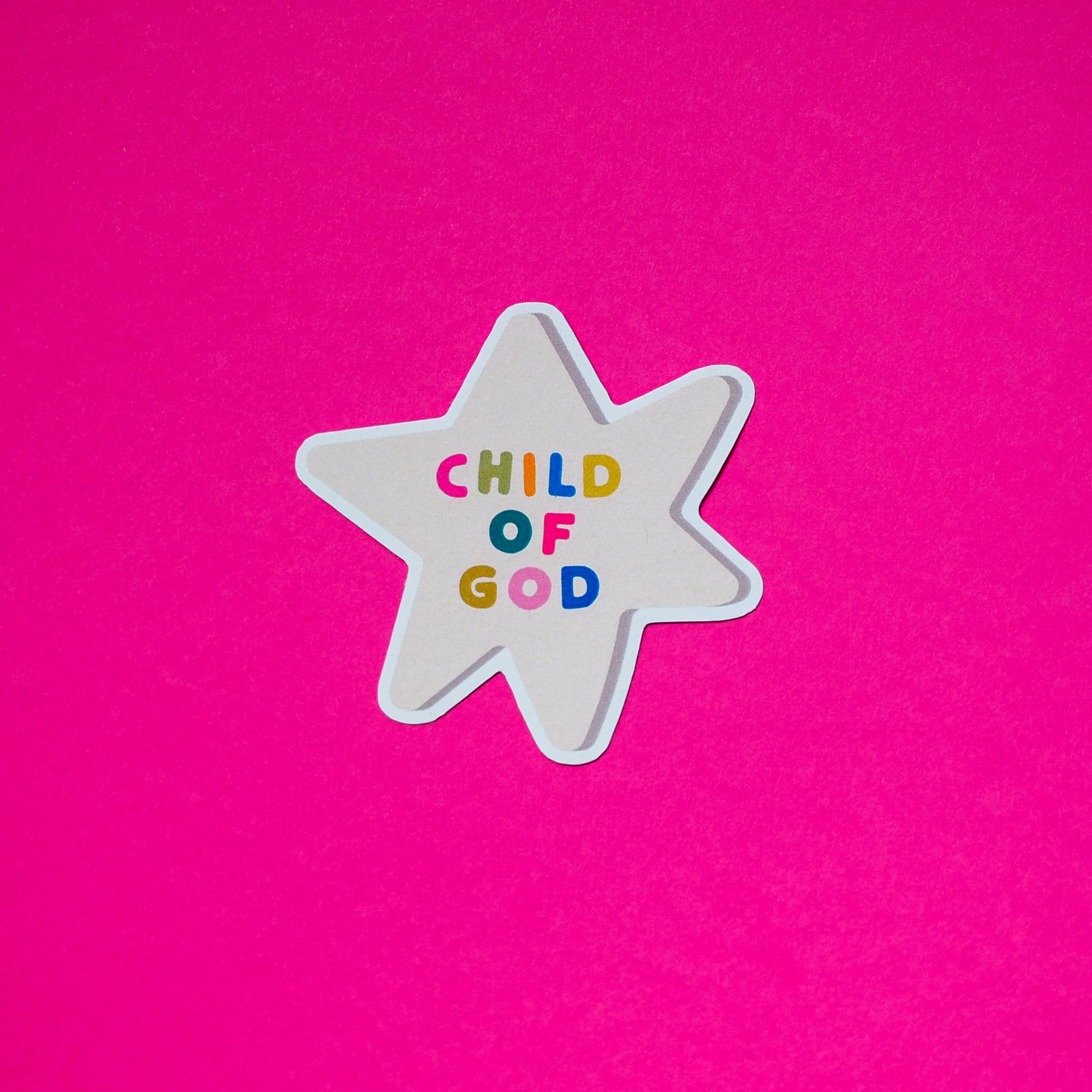 Child of God Star Sticker