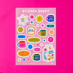 A5 Sticker Sheet
