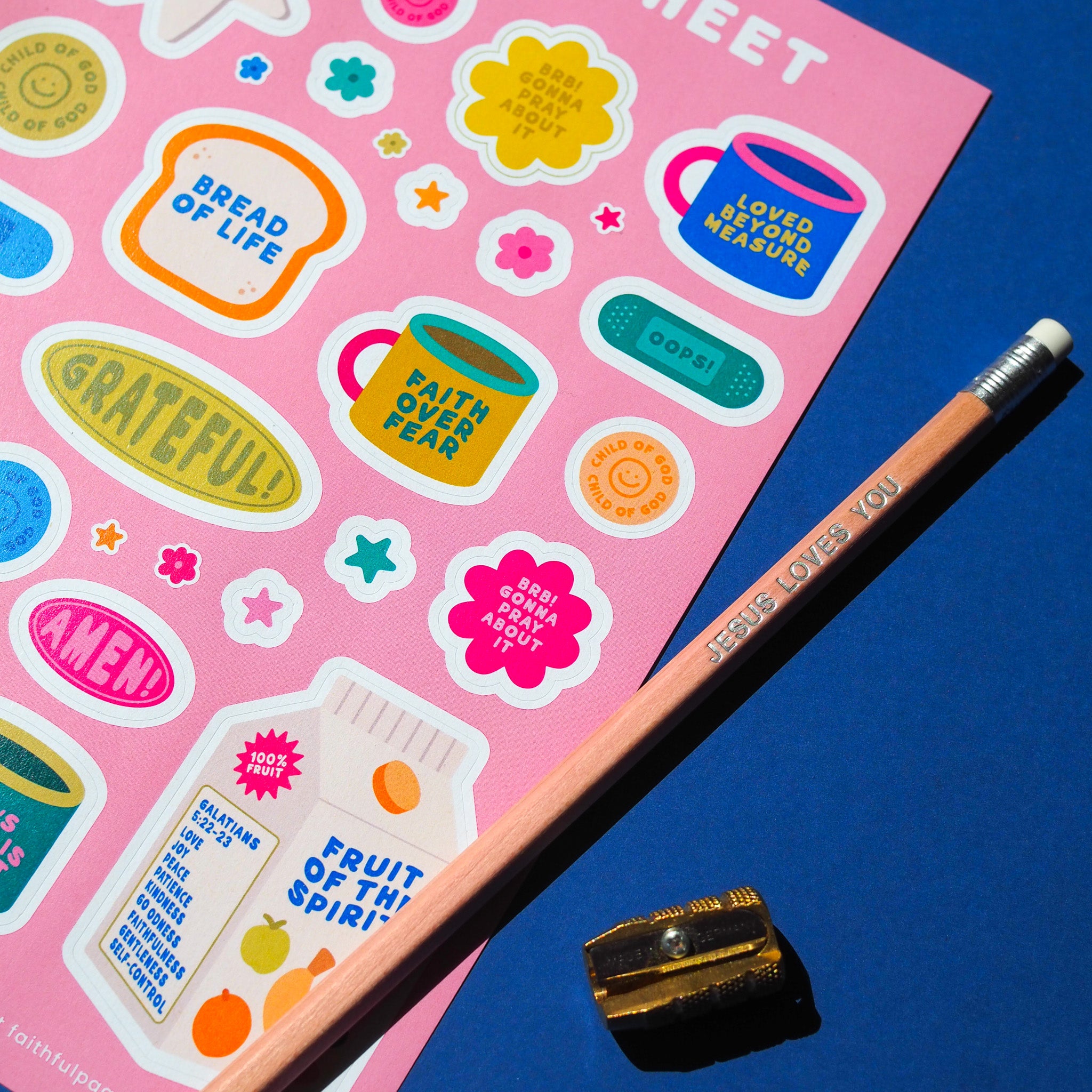 A5 Sticker Sheet