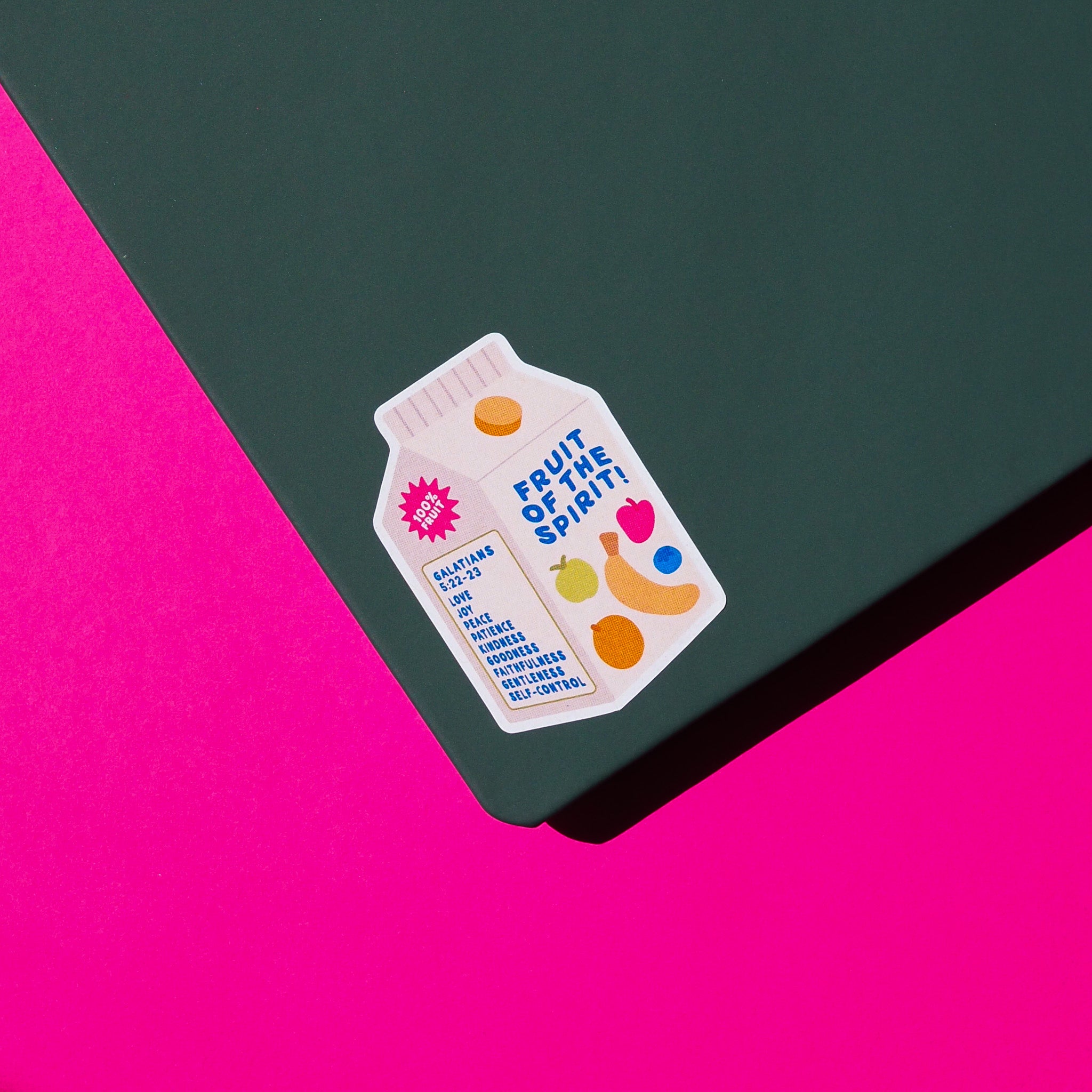 Fruit of the Spirit Juice Sticker