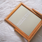 Saved By Grace Through Faith | Mirror Decal