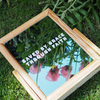 Saved By Grace Through Faith | Mirror Decal