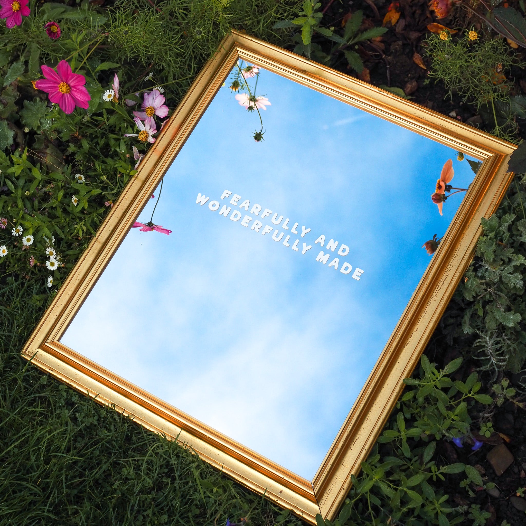 Fearfully and Wonderfully Made | Mirror Decal