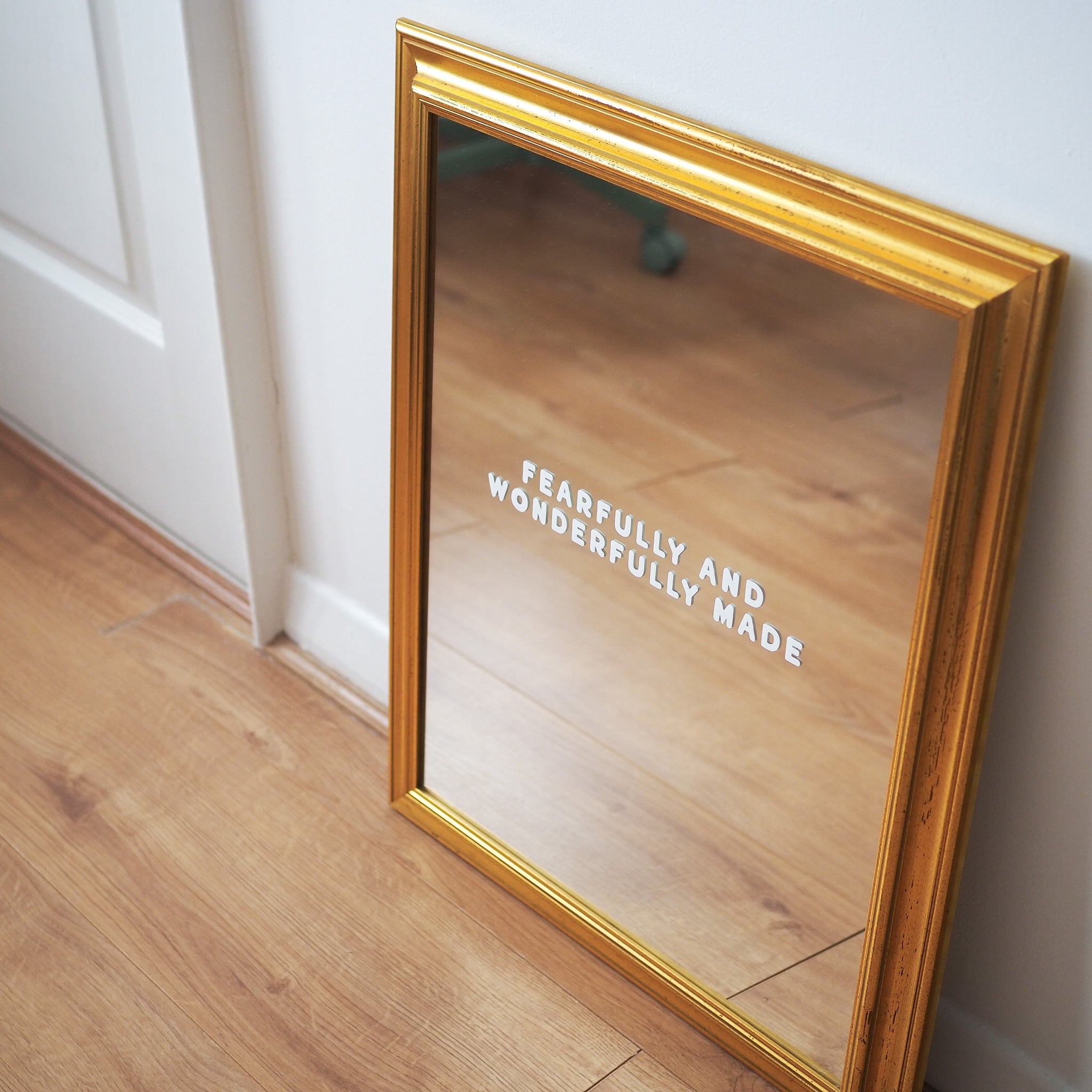 Fearfully and Wonderfully Made | Mirror Decal