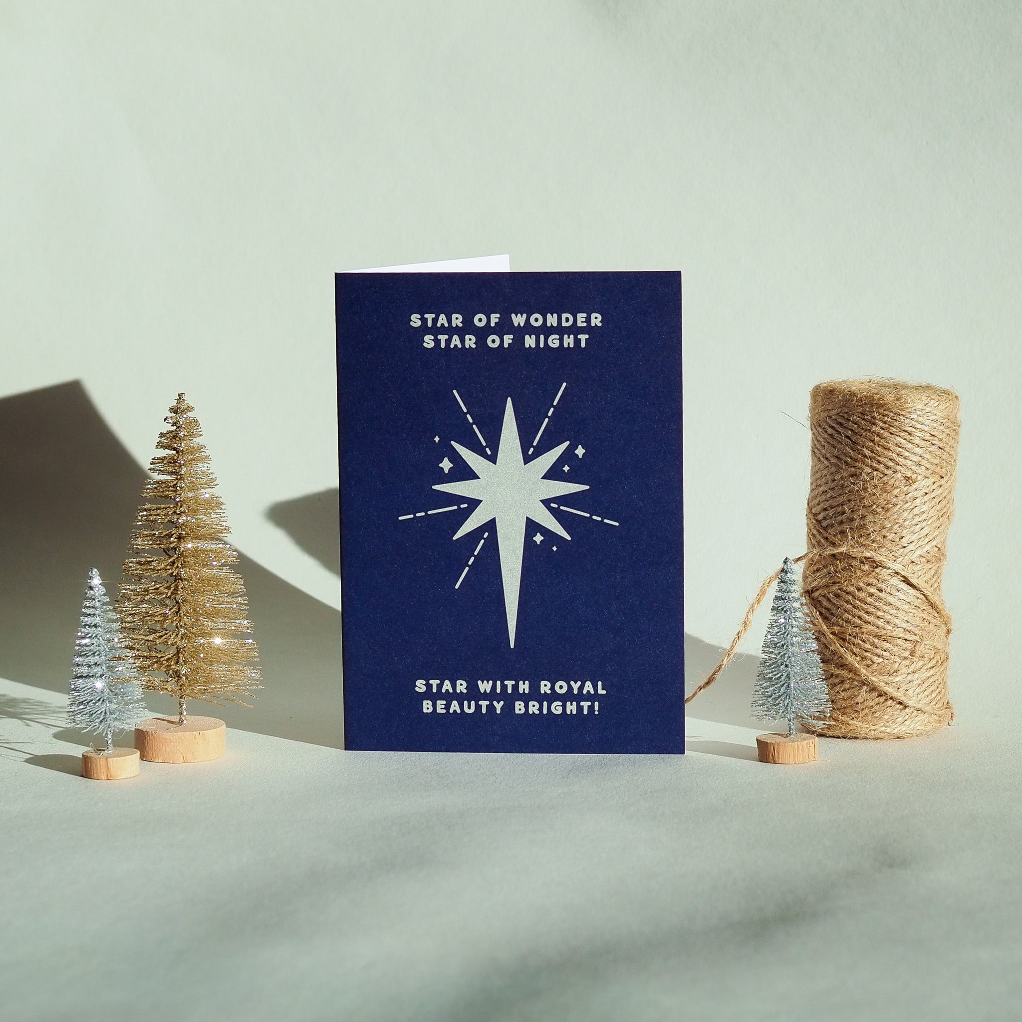 Star of Wonder | Single Christmas Card