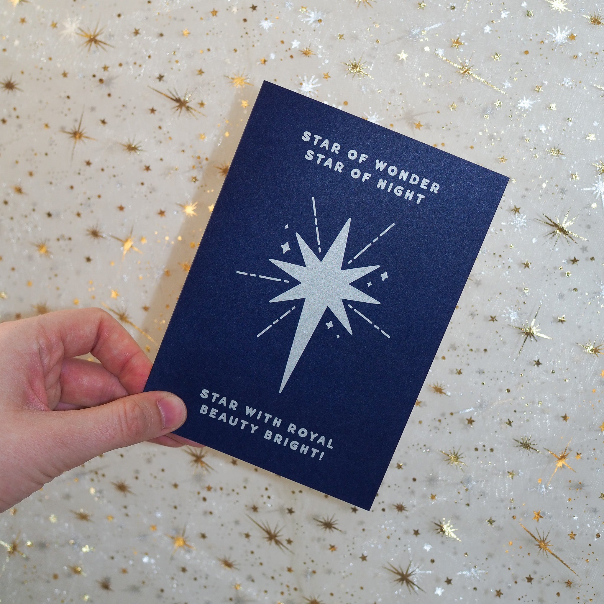 Star of Wonder | Single Christmas Card