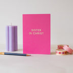 Sister in Christ Card