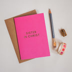 Sister in Christ Card