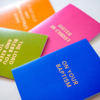 Gold Foil Cards | Pack of 4