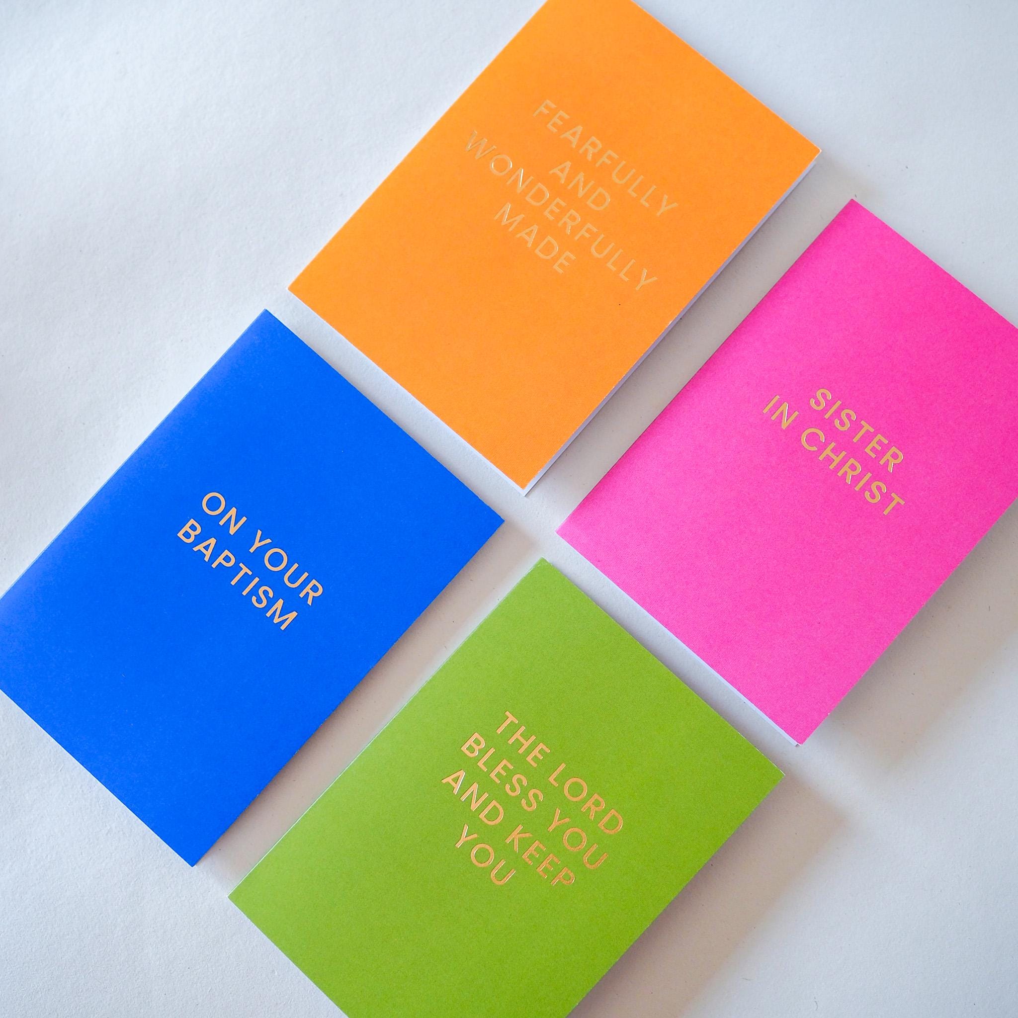 Gold Foil Cards | Pack of 4