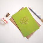 The Lord Bless You and Keep You Card