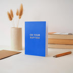 On Your Baptism Card